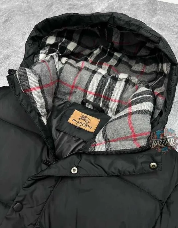 Мужская куртка Burberry London Puffer пуховик 2 Мужская куртка Burberry London Puffer пуховик 2