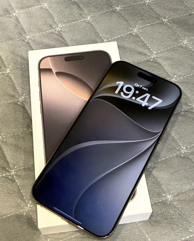Iphone 16 pro max 100% emkost 1 Iphone 16 pro max 100% emkost 1