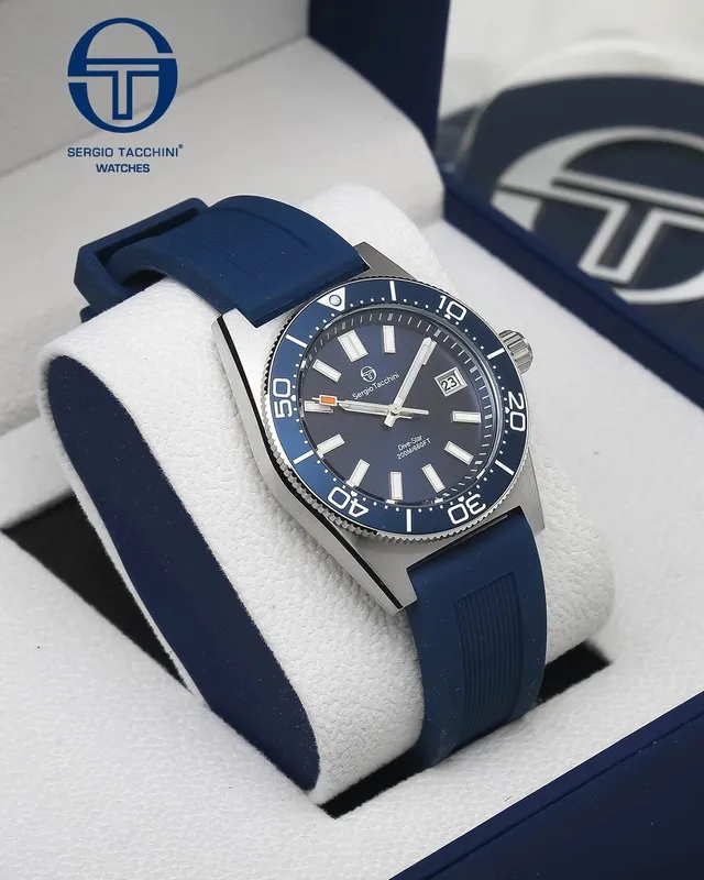 Часы дайвер Series Tacchini Dive-Star - Оригинал, Кварц, 200м, Италия