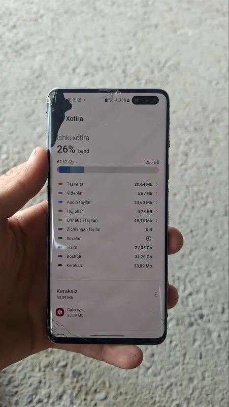 Samsung S10 5G память 8/256, работает отлично 3 Samsung S10 5G память 8/256, работает отлично 3