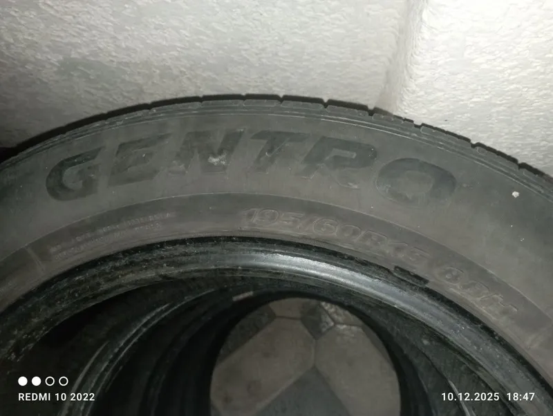 Автошина Gentro 15 R. 195/60 б/у — фото 4