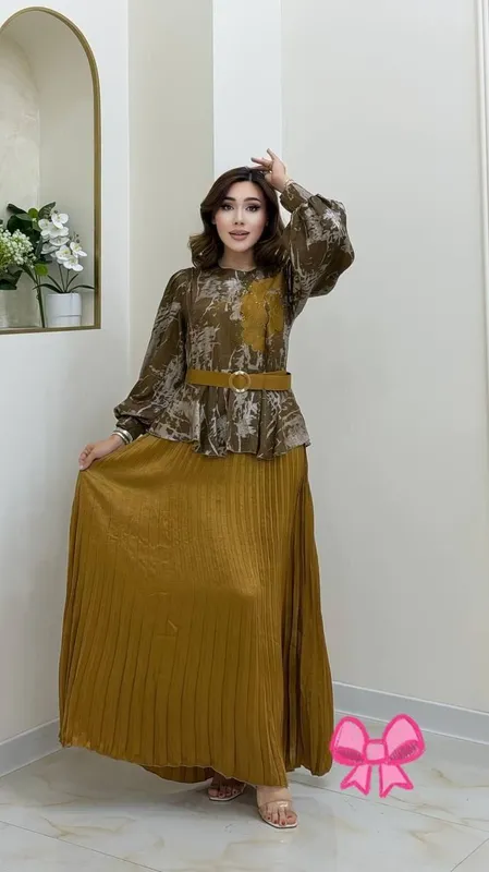 двойка, женское платье, платье, кофта юбка 9