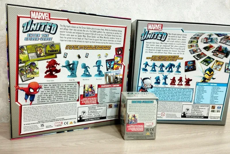 Marvel United stol o‘yini + qo‘shimcha 2