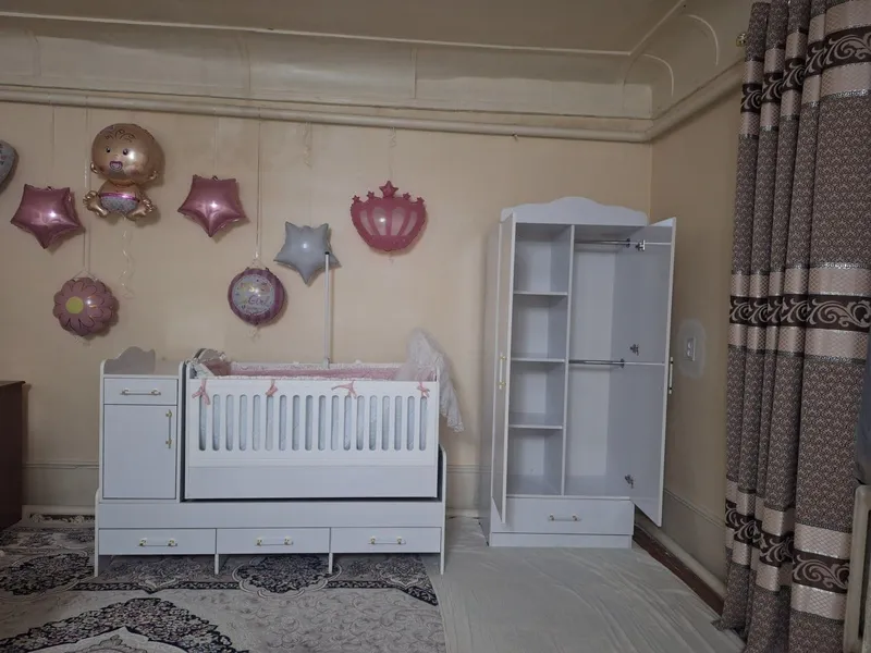Продаётся детский кровать и шкаф новый — фото 1
