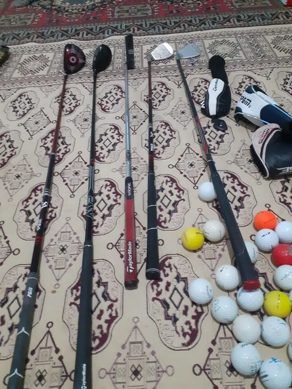 Orzonga original pochti yangi. Golf klushkalar 5ta 1