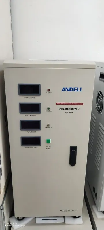 Andeli SVC 10 kva 3 faza 310 y.e. Стабилизатор напряжения