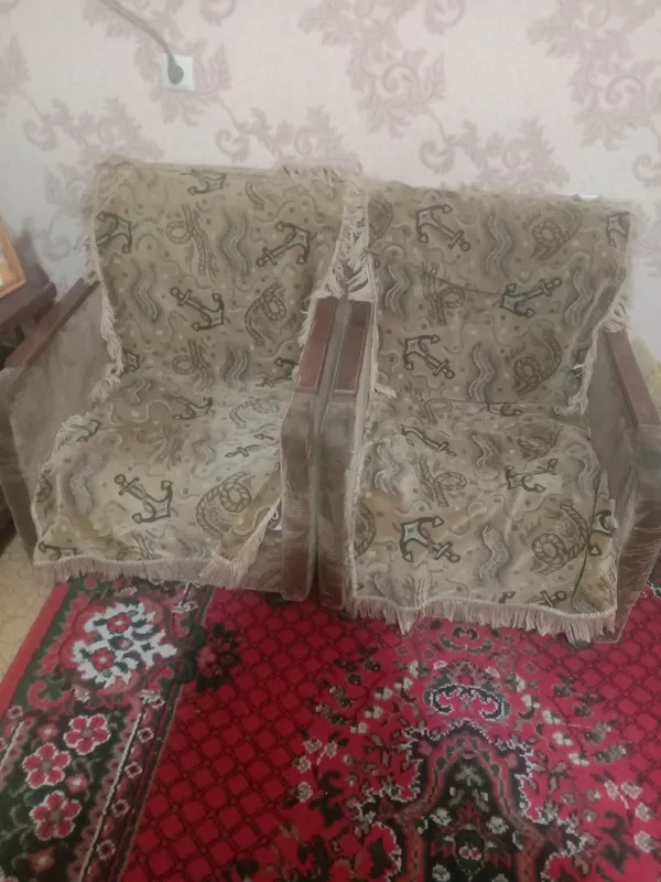 Диван кровать и кресла — фото 2