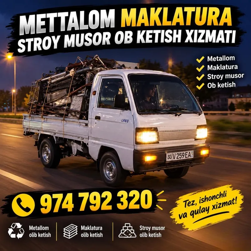 Metallom qayta ishlash tez va qulay Metallom qayta ishlash tez va qulay