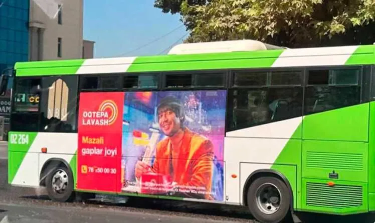 Qo'qon Avtobuslarida reklama Qo'qon Avtobuslarida reklama