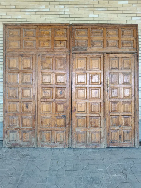 деревянные ворота, 2,60*2,80. б/у.