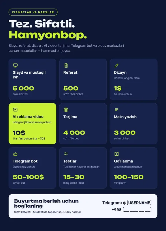 Онлайн-услуги для учёбы и работы Онлайн-услуги для учёбы и работы