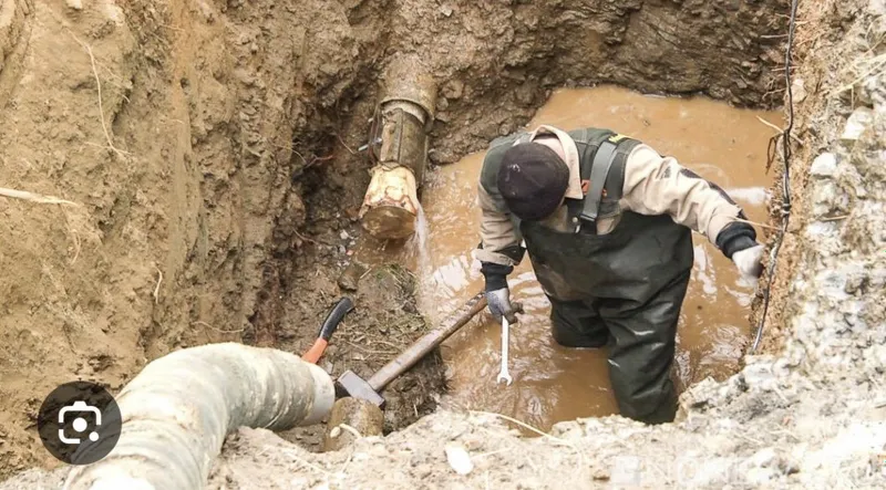 Авария водаправод канализатся ремонт