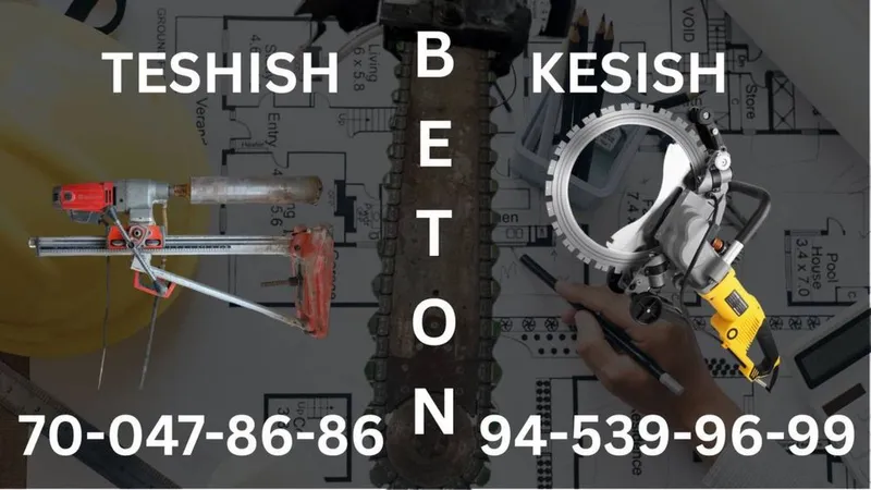Beton teshish beton kesish