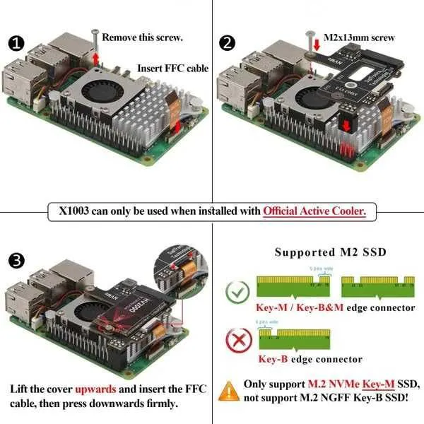Raspberry Pi 5 8GB + Ориг. кулер и адаптер + 512GB NVMe + Алюм. кейс 3 Raspberry Pi 5 8GB + Ориг. кулер и адаптер + 512GB NVMe + Алюм. кейс 3