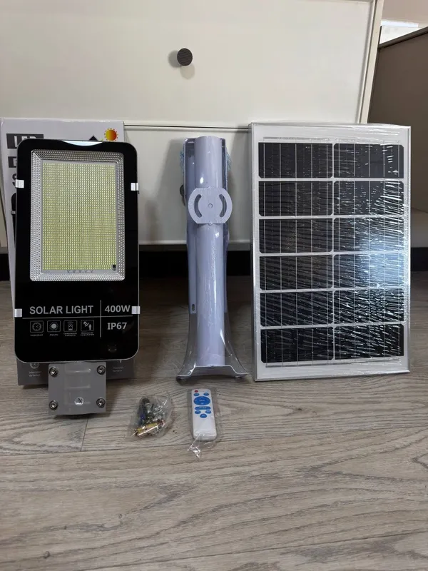 Солнечный прожектор лед, Солар лед 200w 300w 400w 600w quyosh panelli — фото 5