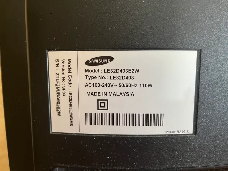 Телевизор Samsung LE32D403E2W 4 Телевизор Samsung LE32D403E2W 4