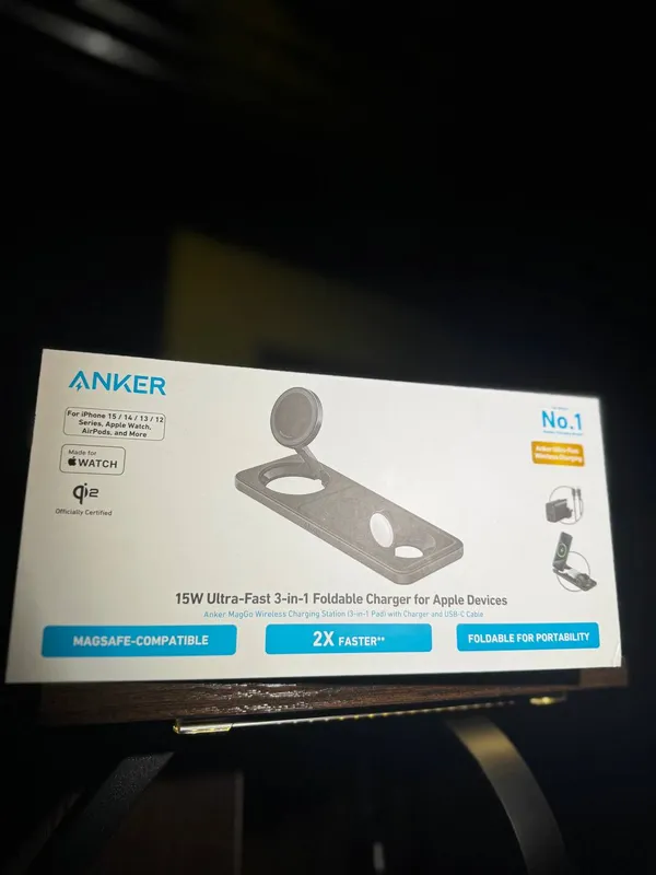 Беспроводная зарядка Anker 3в1