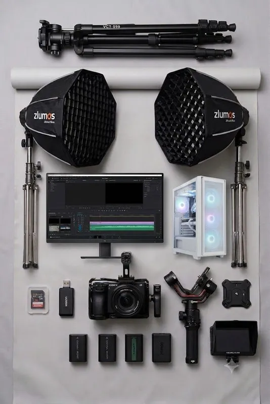 медиа-студия:Sony A6700/DJI RS4/Amaran 200xS медиа-студия:Sony A6700/DJI RS4/Amaran 200xS