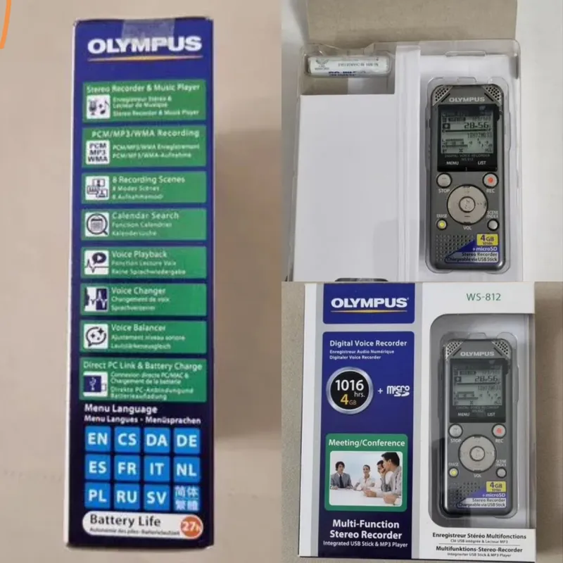 Новый диктофон Olympus Новый диктофон Olympus