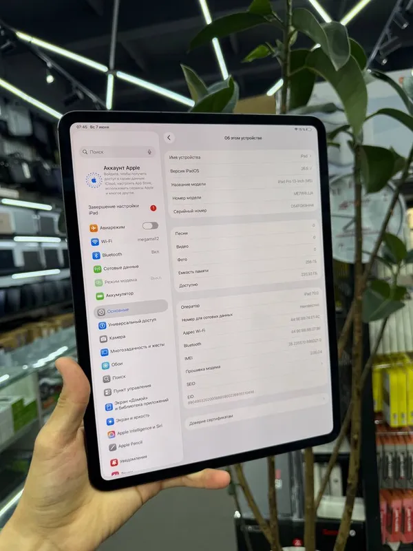 Ipad pro M 5 13 inch 6