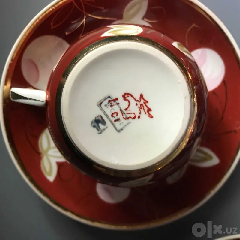 Редкий чайный сервиз СССР 5 Редкий чайный сервиз СССР 5