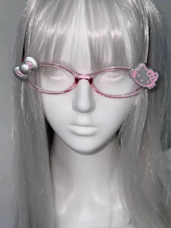 Розовые очки hello kitty 7