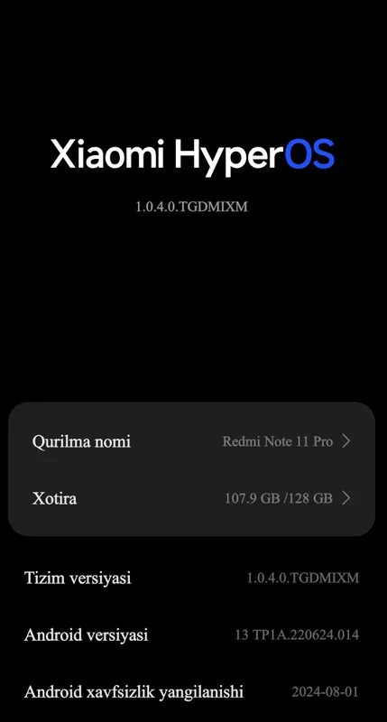 Redmi note 11 pro 8/128 2 Redmi note 11 pro 8/128 2