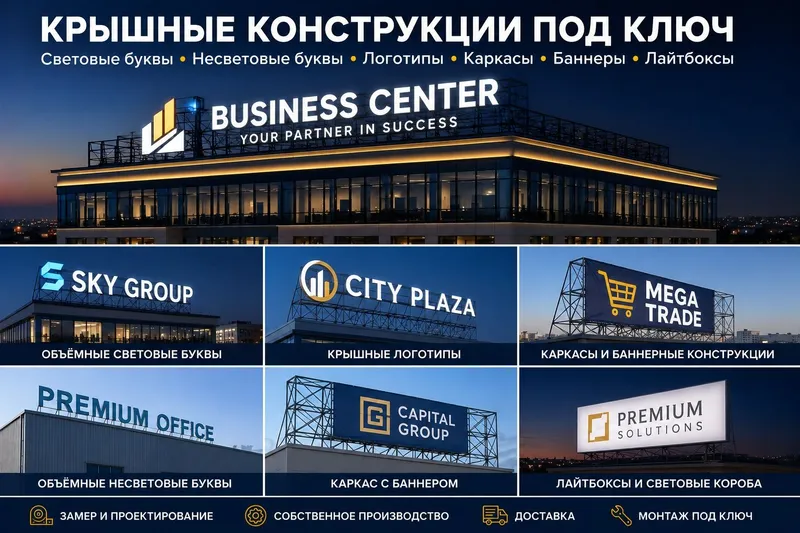 Крышные конструкции под ключ в Ташкенте