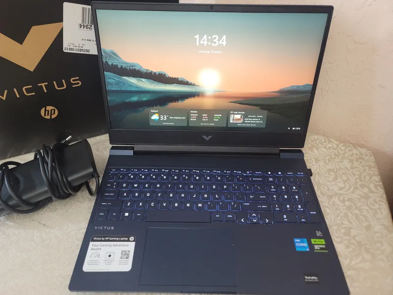 Игровой ноутбук HP Victus 15 | RTX 3050 |i5-12450H Игровой ноутбук HP Victus 15 | RTX 3050 |i5-12450H