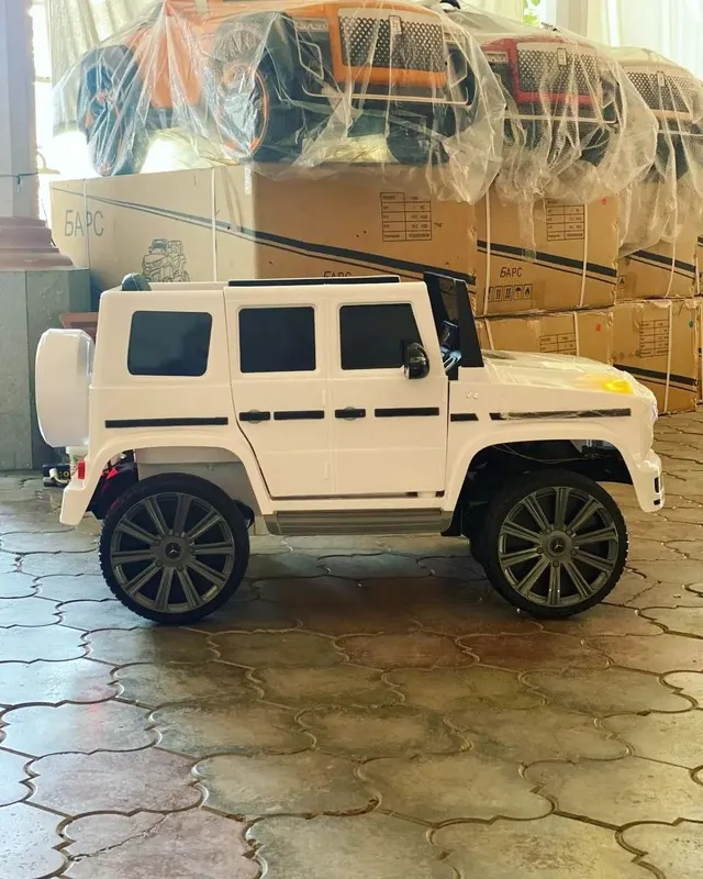 Mercedes Benz Gelik детская машина, электромобиль, детская машинка 3
