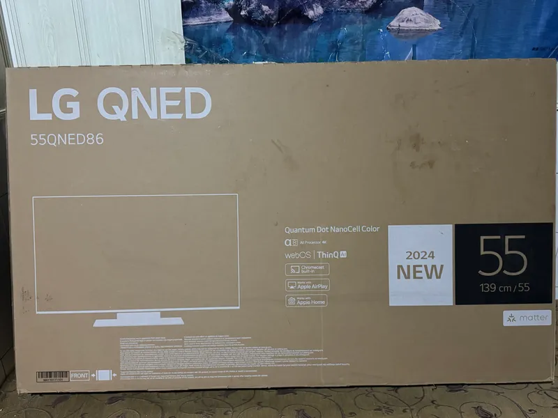 LG QNED ThinQ 4K SMART 55QNED86