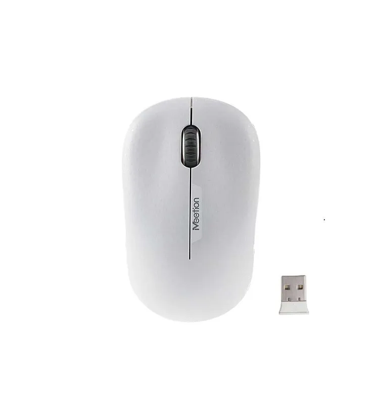 Мышь Meetion R545 White Grey беспроводная