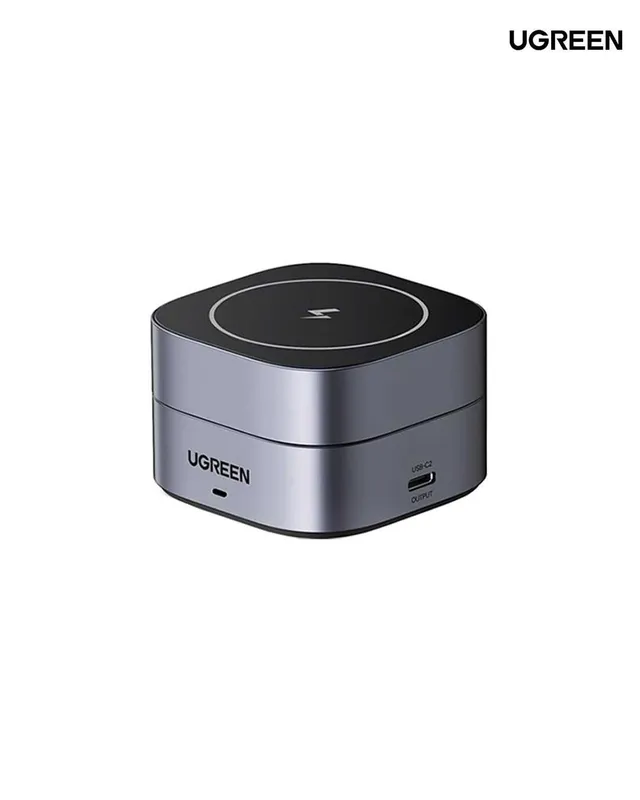 Беспроводное зарядное устройство Ugreen MagFlow 2-in-1 — фото 2
