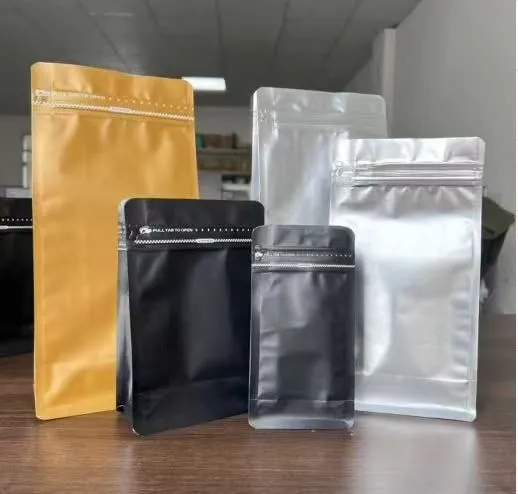 Kraft Doypack Zip Paket 4