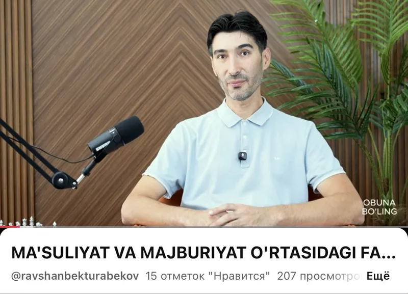 Podcast/youtube video olib berish va montaj xizmati — фото 6 Podcast/youtube video olib berish va montaj xizmati — фото 6