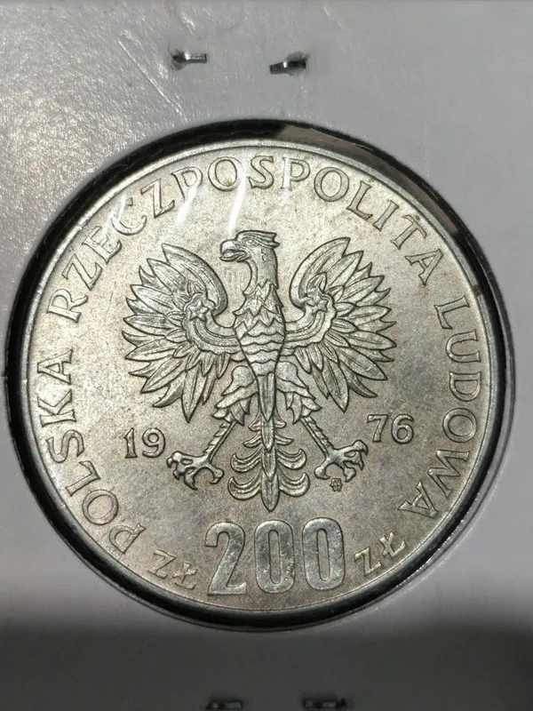 Серебро Польша 200 злотых 2