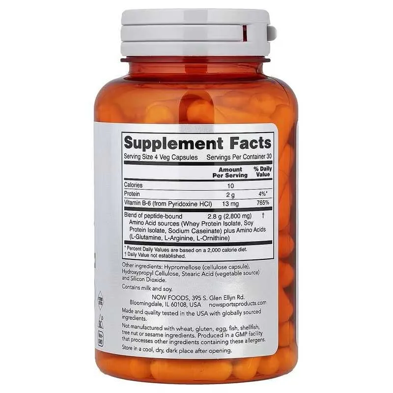 NOW Foods, Sports, Amino Complete, аминокислотный комплекс 3 NOW Foods, Sports, Amino Complete, аминокислотный комплекс 3