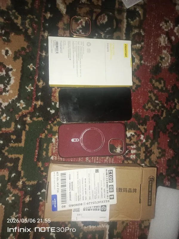 iPhone 15 pro orginal chexol xitoydan zakaz qilgandim 15proniki kelgan — фото 3