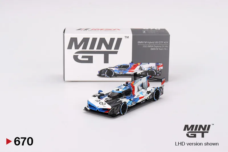 Mini GT BMW Hymbrid Le Mans машинка коллекционная 1 Mini GT BMW Hymbrid Le Mans машинка коллекционная 1