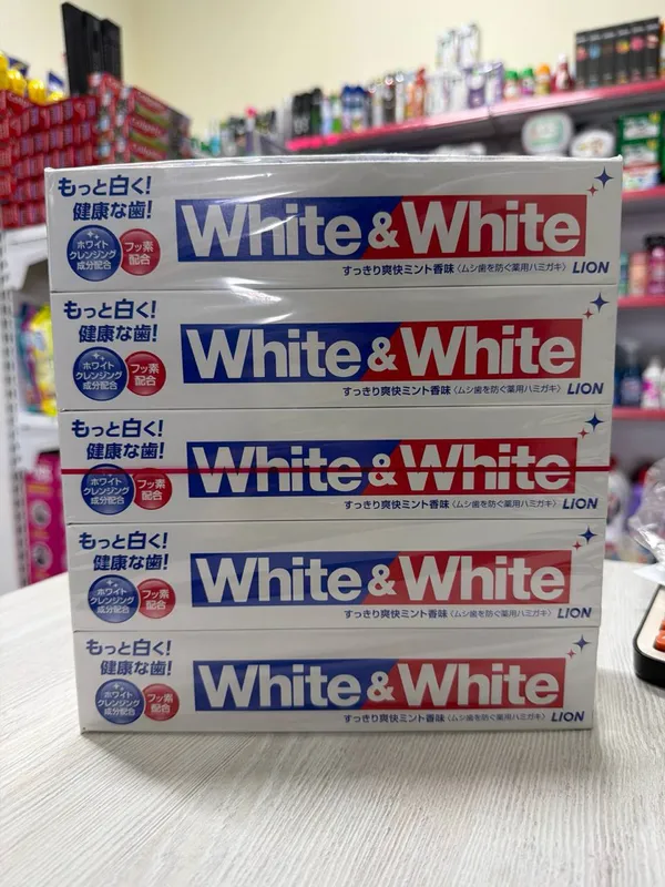 Зубная паста White & White (Япония)