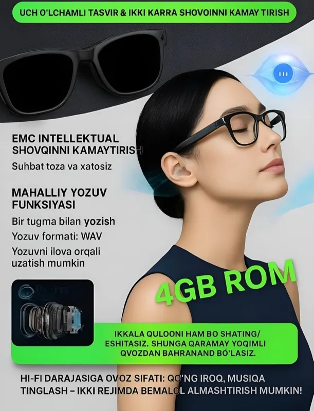 Умные очки, smart glasses — фото 2