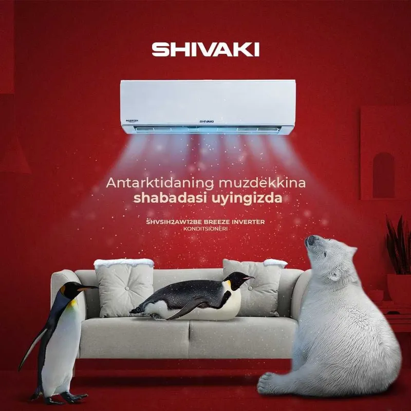 Кондиционерлар SHIVAKI. Арзон Нархлар. Ишончли Савдо. Konditsionerlar. 6