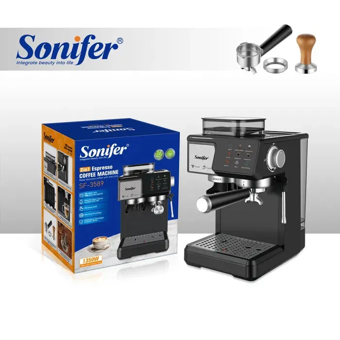 Автоматическая кофеварка с кофемолкой Sonifer 3589