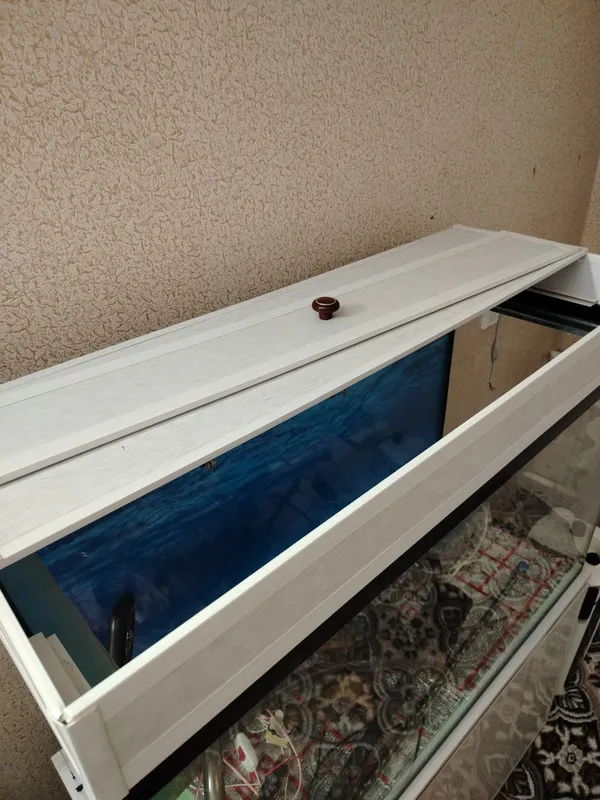 Akvarium, 240 l, o‘rnatilgan ventilyatorli qopqoq 2 Akvarium, 240 l, o‘rnatilgan ventilyatorli qopqoq 2