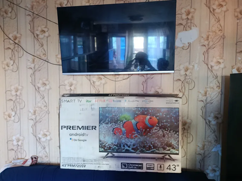 PREMER 43 LIK SMART TV EKRAN SINIB QOLGAN XOLOS — фото 2