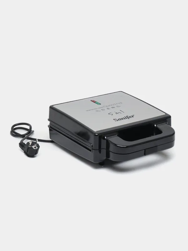 Тостер 5 в 1 Sonifer SF-6143, сменные панели, 1400 4 Тостер 5 в 1 Sonifer SF-6143, сменные панели, 1400 4