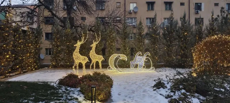 Новогоднее оформление. Yangi yil bezaklari 4 Новогоднее оформление. Yangi yil bezaklari 4