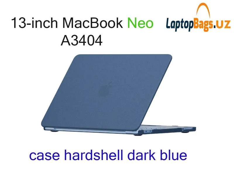 защитный чехол 13-inch MacBook Neo А3404 case hardshell — фото 4