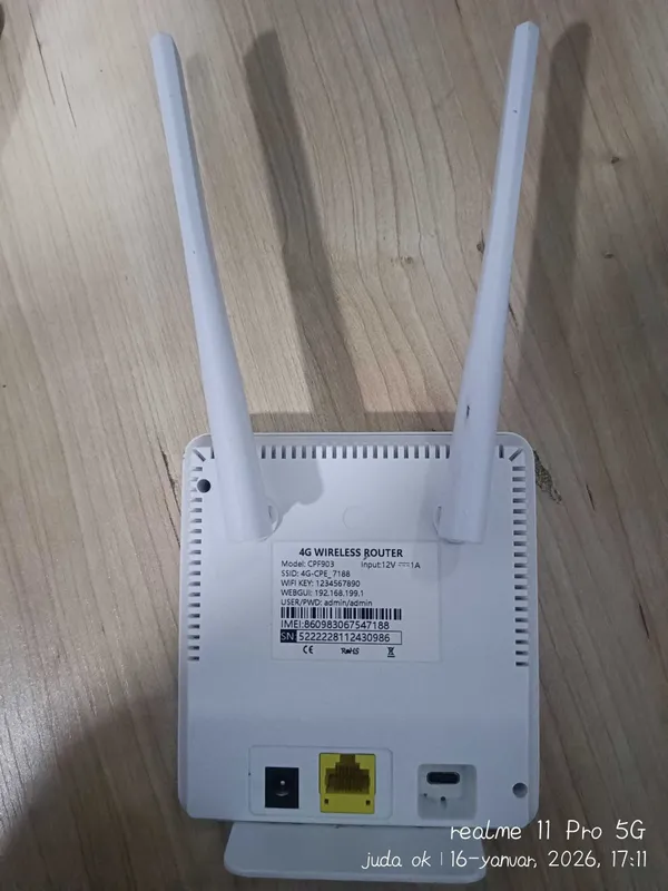 WiFi 4g sim kartali — фото 1