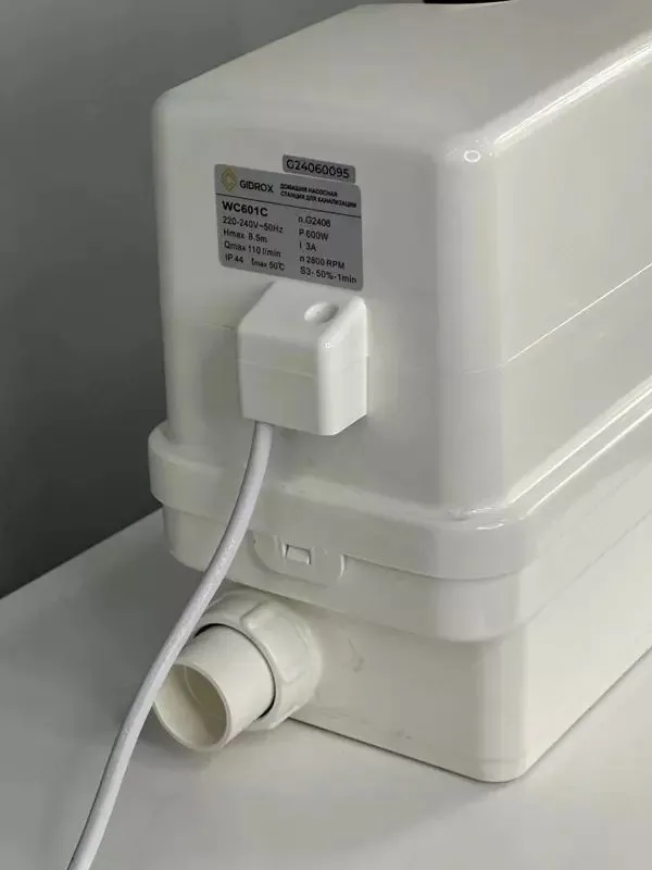 Канализационная насосная станция LEO WC-601C — фото 2
